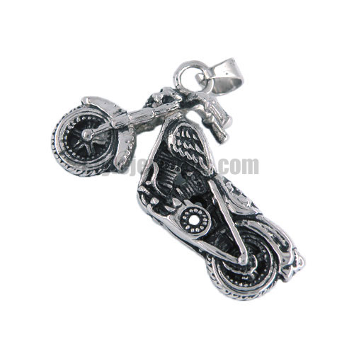 Stainless Steel jewelry pendant biker motorcycle pendant SWP0007 - Click Image to Close